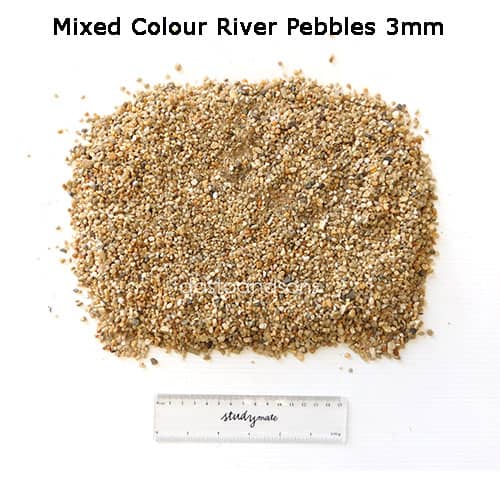 Mix Colour River Pebbles 3mm